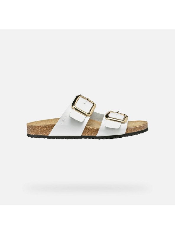 Geox Bílé dámské sandály Geox Brionia R