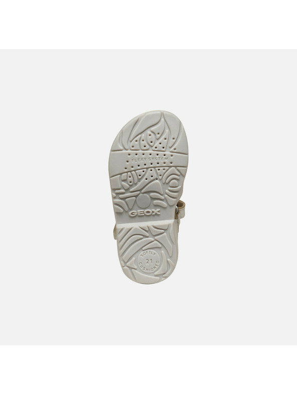 Geox Bílé dívčí sandály Geox Verred