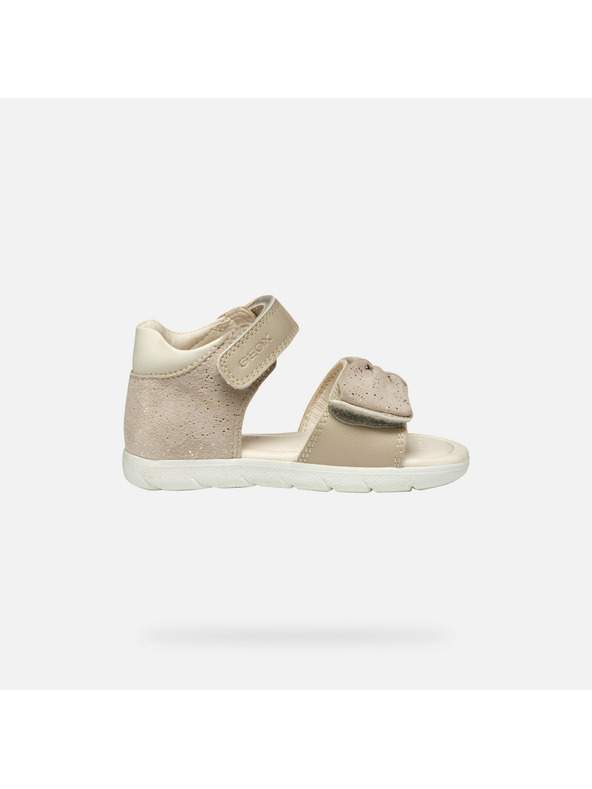 Geox Béžové dívčí sandály Geox Sandal Alul