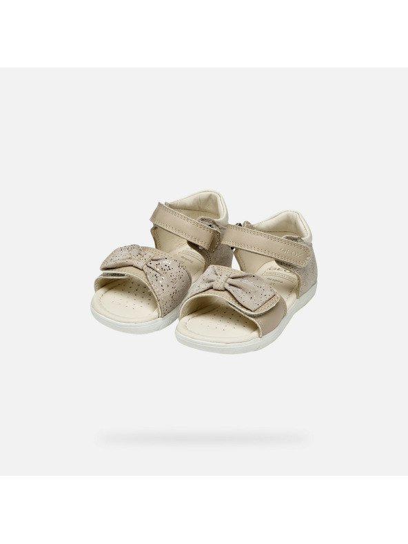 Geox Béžové dívčí sandály Geox Sandal Alul