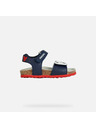 Geox Tmavě modré chlapecké sandály Geox Sandal Chalki