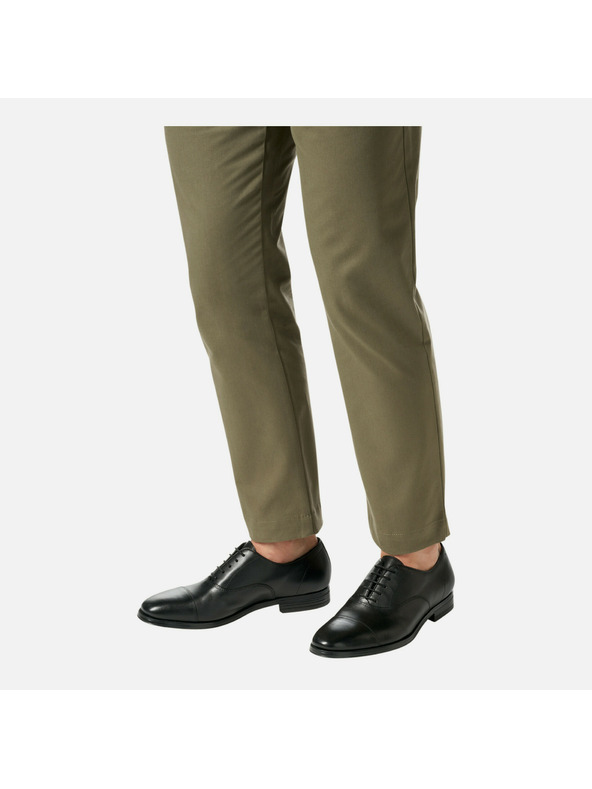 Geox Černá pánská společenská obuv Geox Rezzonico