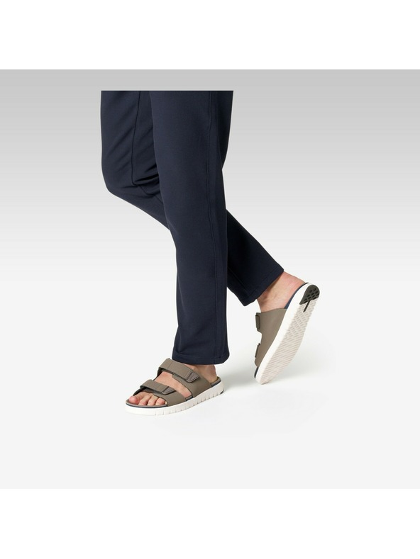 Geox Šedé pánské sandály Geox Flextride S