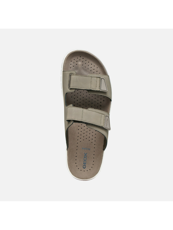 Geox Šedé pánské sandály Geox Flextride S