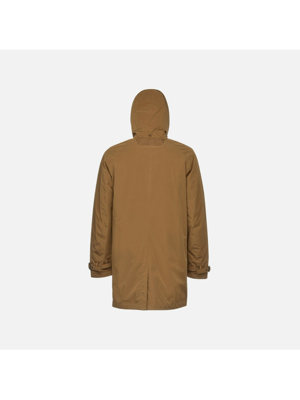 Geox Hnědá pánská bunda Geox Anyweco