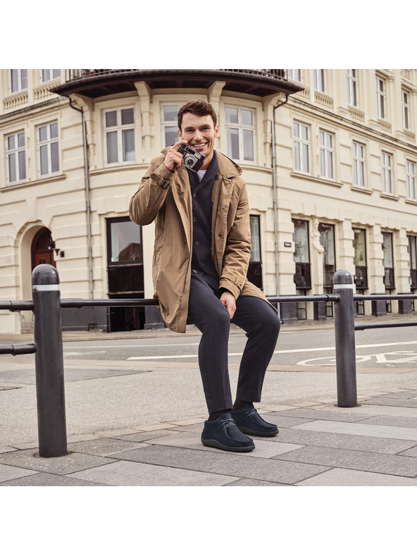 Geox Hnědá pánská bunda Geox Anyweco