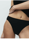 Marks & Spencer Vysoce střižené kalhotky z bavlny a lycry®, 5 ks v balení Marks & Spencer černá