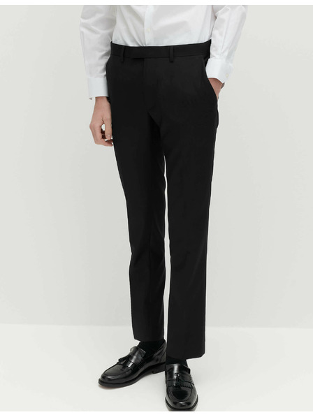 Marks & Spencer Černé pánské oblekové kalhoty Marks & Spencer