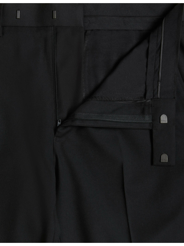 Marks & Spencer Černé pánské oblekové kalhoty Marks & Spencer