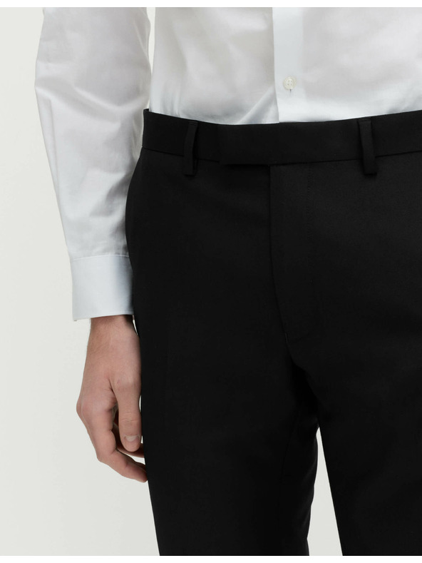 Marks & Spencer Černé pánské oblekové kalhoty Marks & Spencer