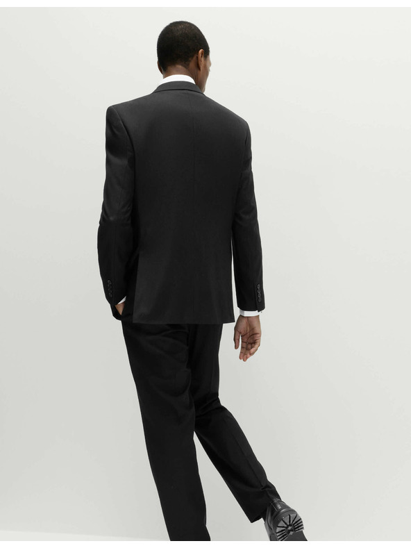 Marks & Spencer Černé pánské oblekové sako Marks & Spencer