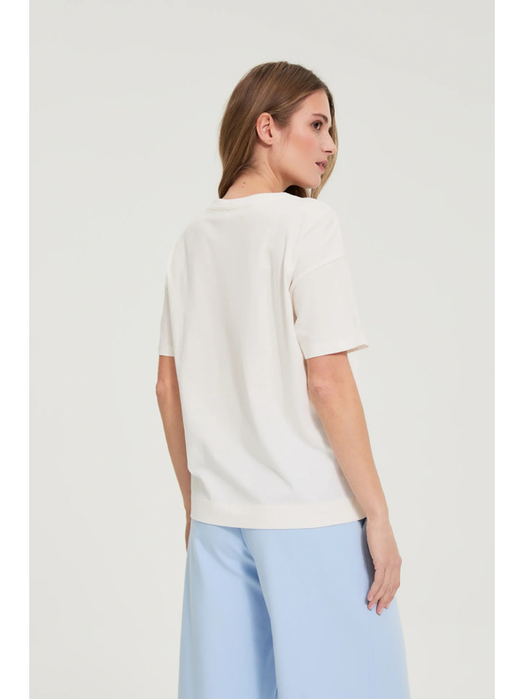 Moodo Tričko s potiskem bílé Moodo