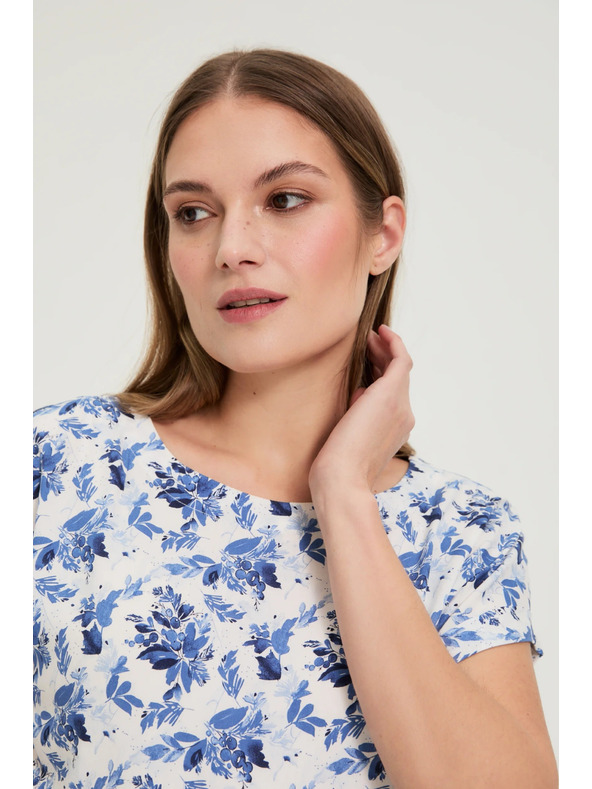 Moodo Viskózová košile bílá Moodo