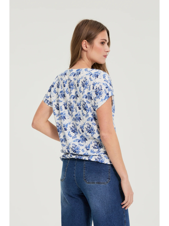 Moodo Viskózová košile bílá Moodo