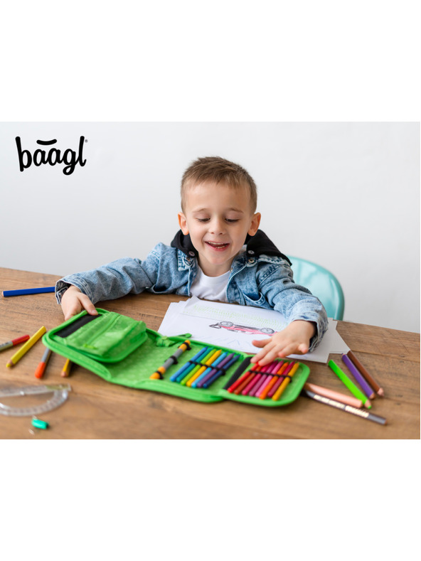 BAAGL  BAAGL Školní penál jednopatrový Minecraft