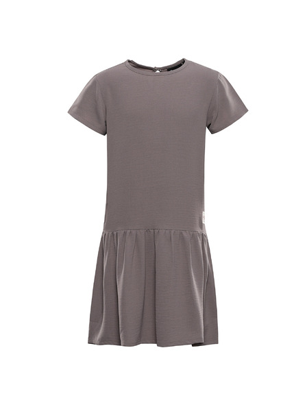 ALPINE PRO Dětské šaty ALPINE PRO AKESO driftwood