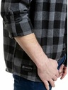 Meatfly Meatfly pánská košile Kurt Black / Gray