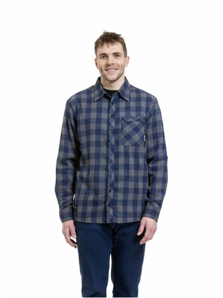 Meatfly Meatfly pánská košile Kurt Blue / Gray