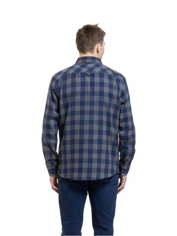 Meatfly Meatfly pánská košile Kurt Blue / Gray