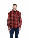 Meatfly Meatfly pánská košile Kurt Black / Red