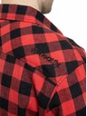 Meatfly Meatfly pánská košile Kurt Black / Red