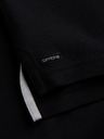 Ombre Clothing Černé pánské polo tričko Ombre Clothing