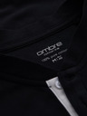 Ombre Clothing Černé pánské polo tričko Ombre Clothing