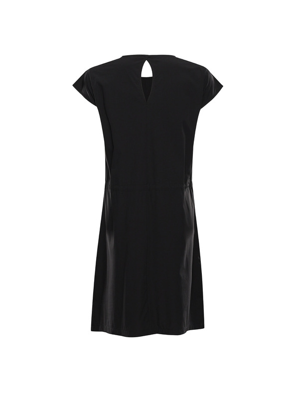 ALPINE PRO Dámské letní šaty z rychleschnoucího materiálu ALPINE PRO ASEDA black