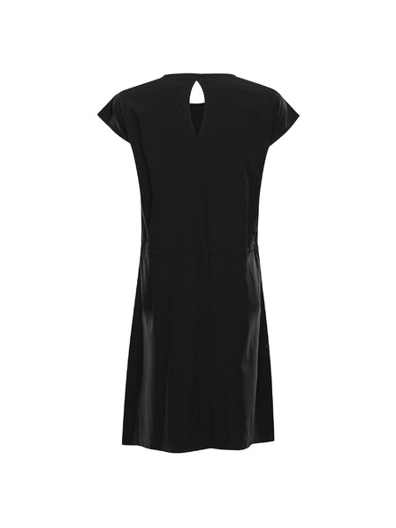 ALPINE PRO Dámské letní šaty z rychleschnoucího materiálu ALPINE PRO ASEDA black