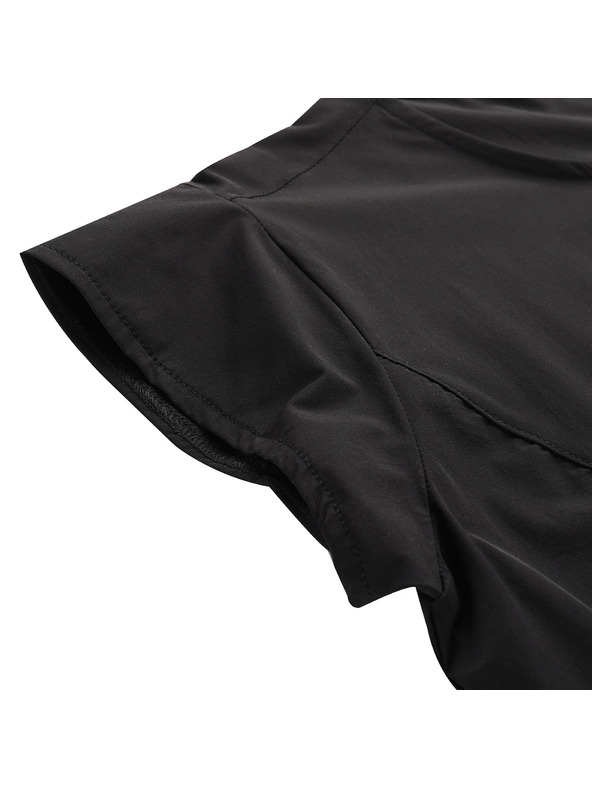 ALPINE PRO Dámské letní šaty z rychleschnoucího materiálu ALPINE PRO ASEDA black