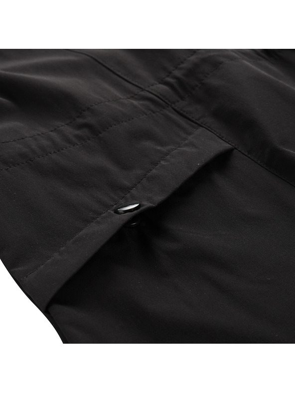 ALPINE PRO Dámské letní šaty z rychleschnoucího materiálu ALPINE PRO ASEDA black