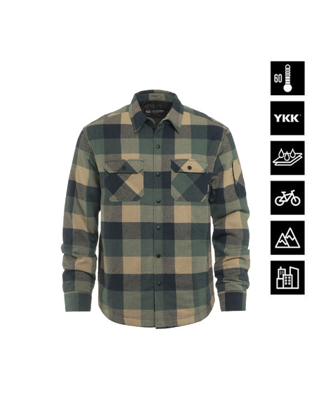 Horsefeathers Vodoodpudivá zateplená košile Dough - iceberg