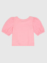 GAP Dětský top s nabíranými rukávy GAP