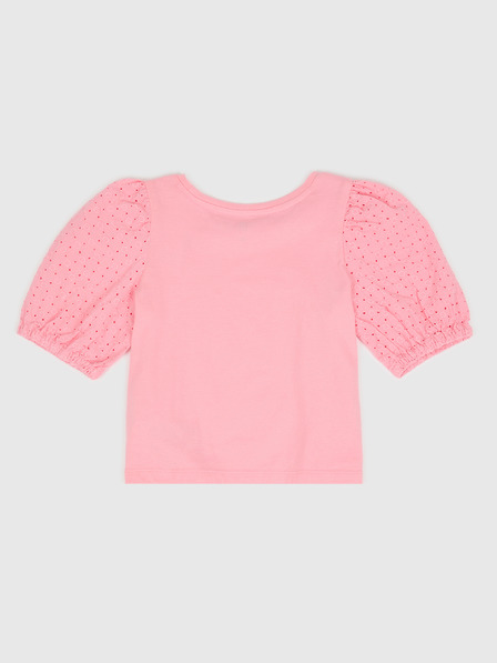 GAP Dětský top s nabíranými rukávy GAP