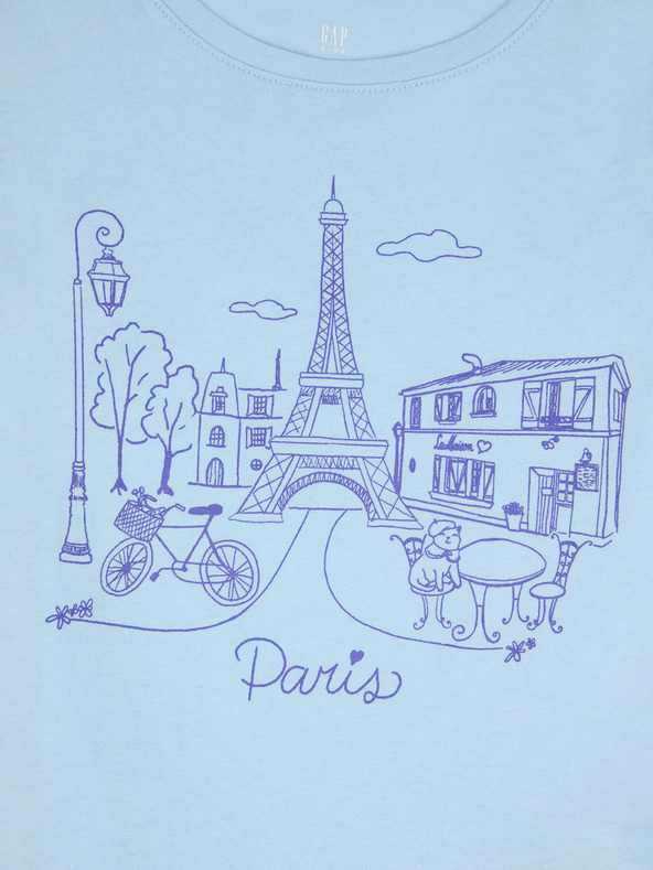 GAP Dětské tričko s potiskem Gap