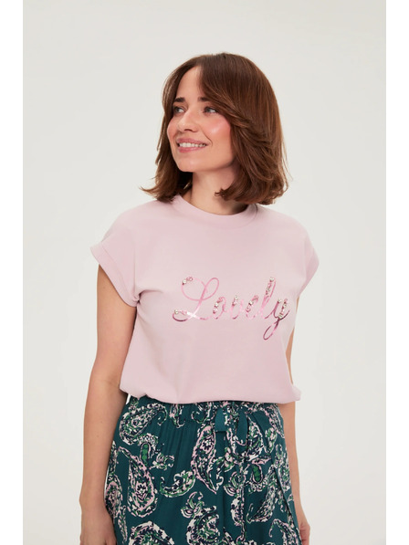 Moodo Halenka s nápisem růžová Moodo