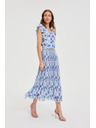 Moodo Šaty midi s květy Moodo