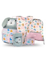 BAAGL  BAAGL SET 5 Zippy Bunny: aktovka, penál, sáček, zástěra, peněženka