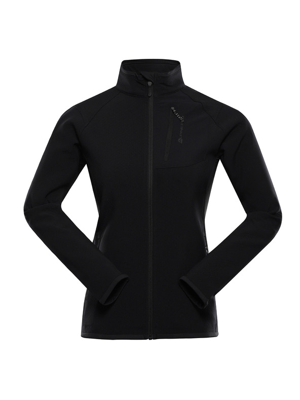 ALPINE PRO Dámská hřejivá mikina na zip ALPINE PRO MORWA black