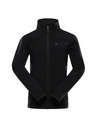 ALPINE PRO Dětská mikina na zip ALPINE PRO MORWO black