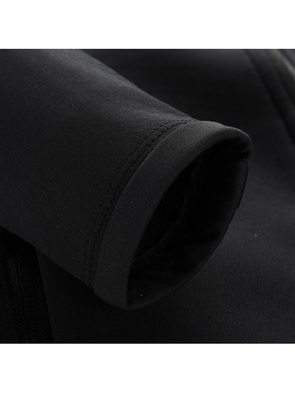 ALPINE PRO Dětská mikina na zip ALPINE PRO MORWO black