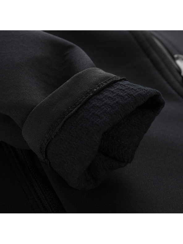 ALPINE PRO Dětská mikina na zip ALPINE PRO MORWO black