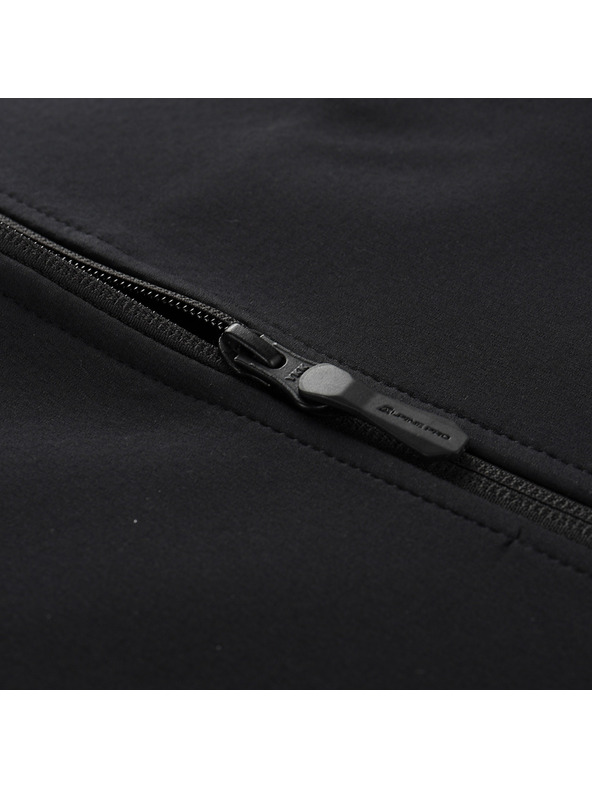 ALPINE PRO Dětská mikina na zip ALPINE PRO MORWO black