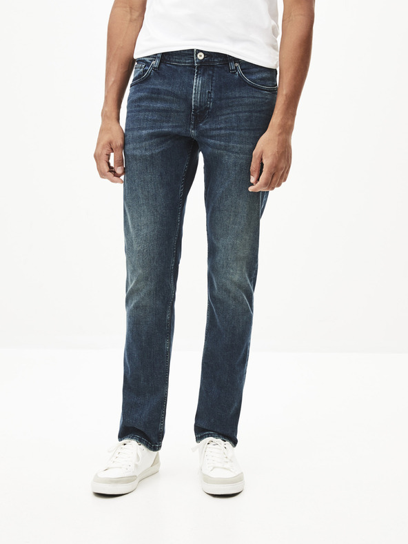 Celio Tmavě modré pánské slim fit džíny Celio Portobel15