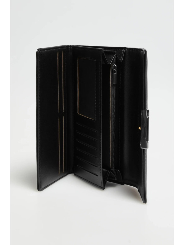 Moodo Velká peněženka černá Moodo