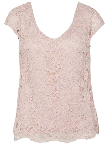 CAMAIEU Světle růžová  halenka CAMAIEU