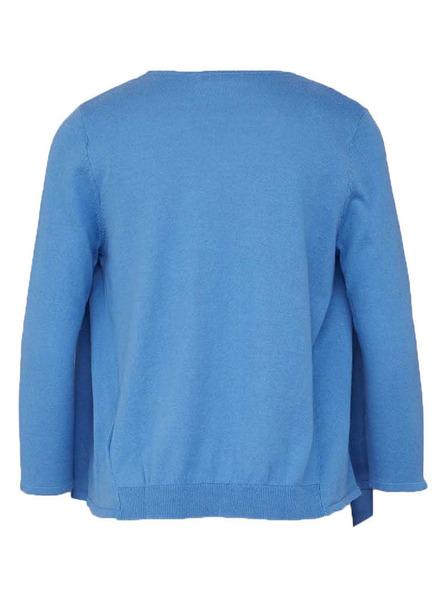 CAMAIEU Modrý krátký kardigan CAMAIEU