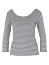 CAMAIEU Pruhované tričko s dlouhým rukávem CAMAIEU