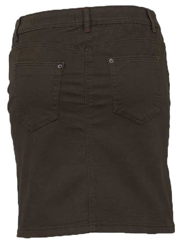 CAMAIEU Khaki sukně CAMAIEU