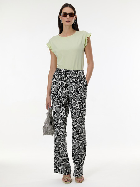 Orsay Světle zelené dámské tričko s krátkým rukávem ORSAY